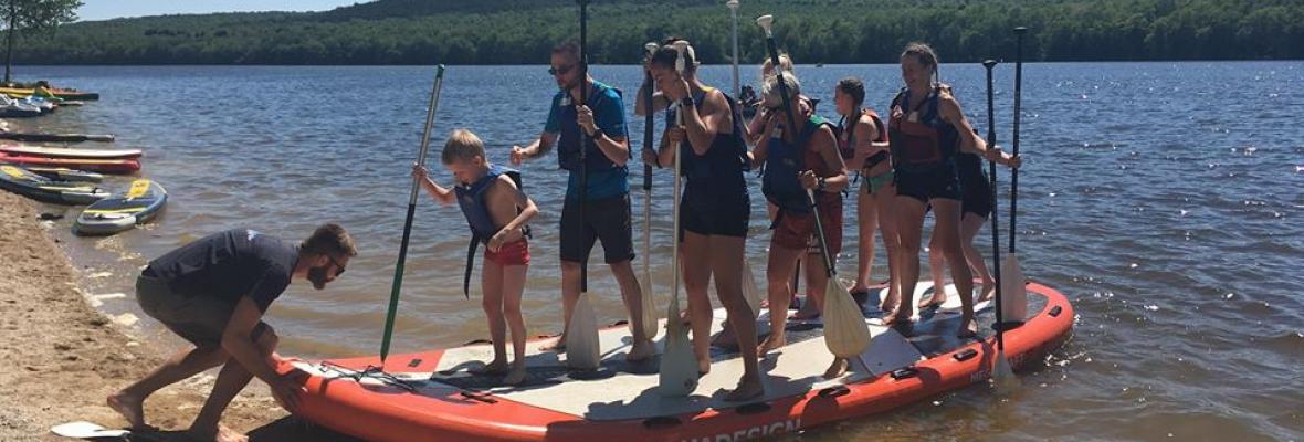 Paddle familial Cap Ardenne Event Lac des Vieilles Forges