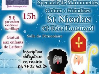 Spectacle de marionnettes pour la St Nicolas
