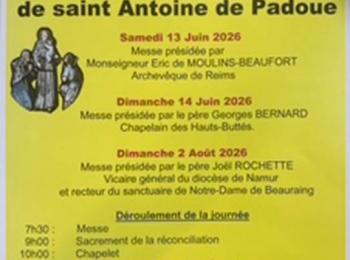 Pélerinage en l'honneur de Saint Antoine de Padoue