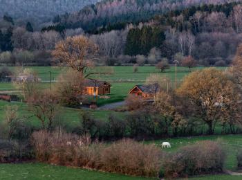 vue extérieure des 2 gîtes