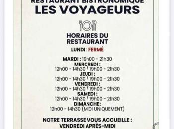 horaires et jours d'ouverture