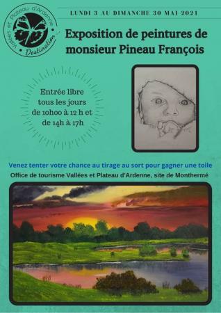 Exposition de peintures de Mr Pineau François Exposition de peintures de Mr Pineau François