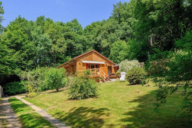 chalet vue exterieure