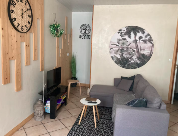séjour coin tv