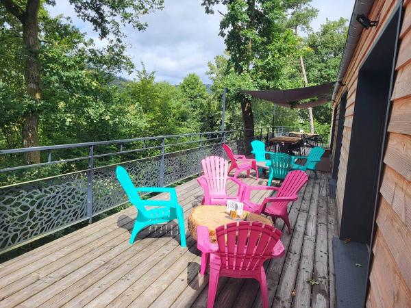 La Halte Semoy : terrasse