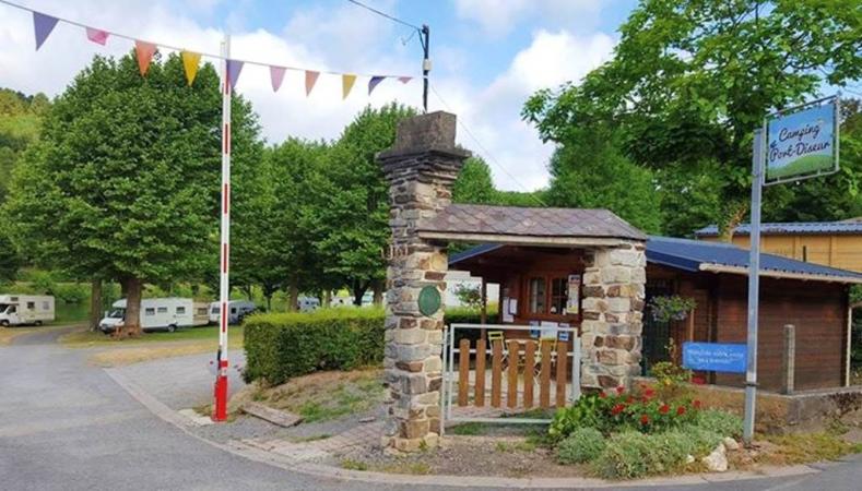 Entrée du camping