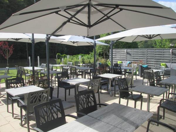 Auberge en Ardenne : terrasse