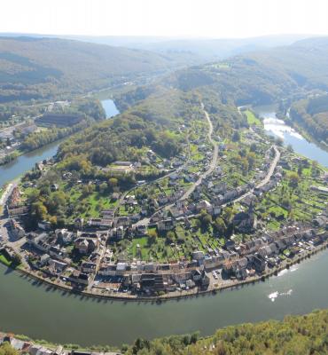 vue aerienne Montherme