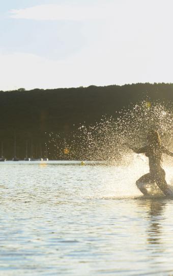 Plage du lac des Vieilles Forges