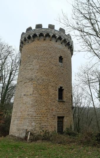 La Tour Daudèce Le Chatelet sur Sormonne Philippe Papier